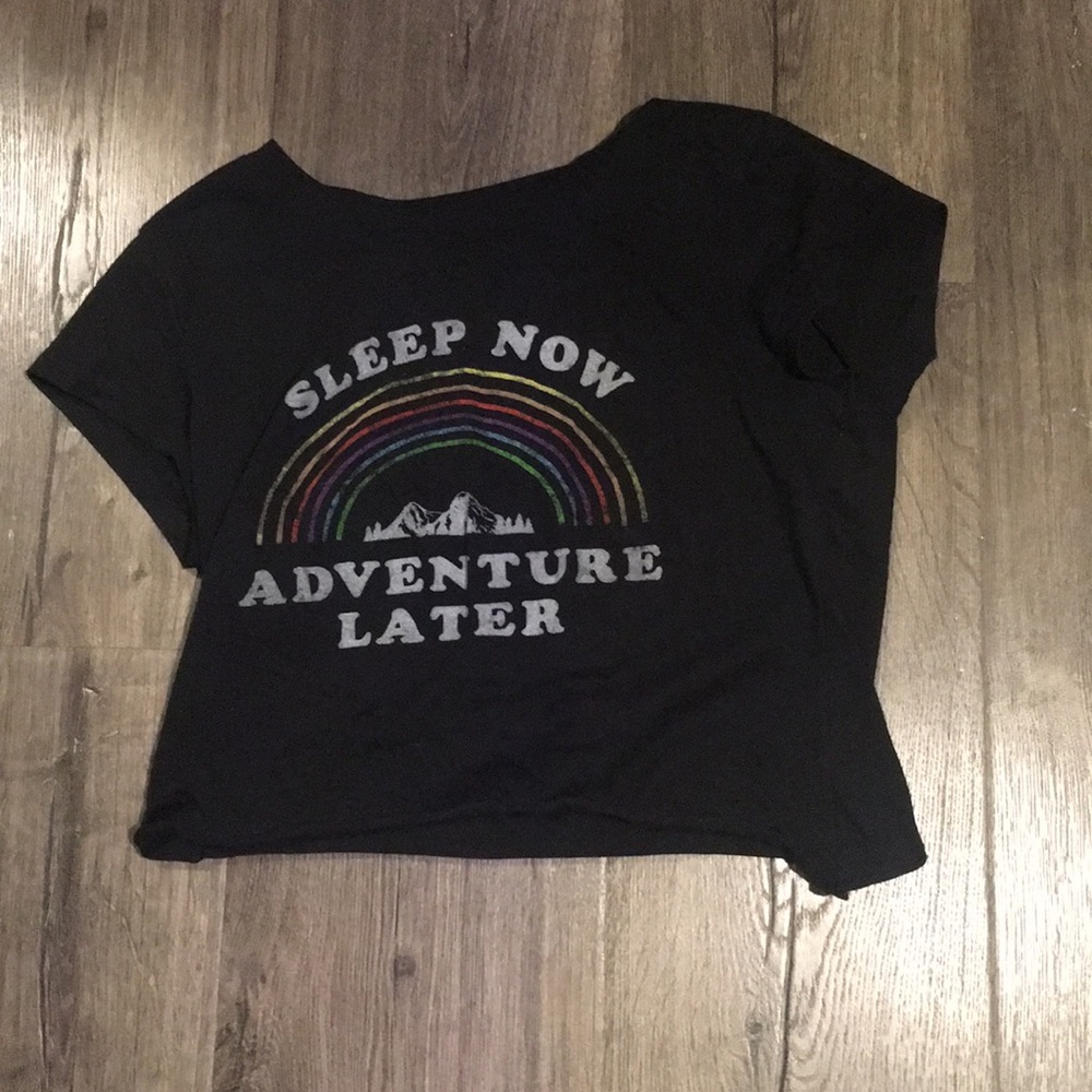 A crop tee
